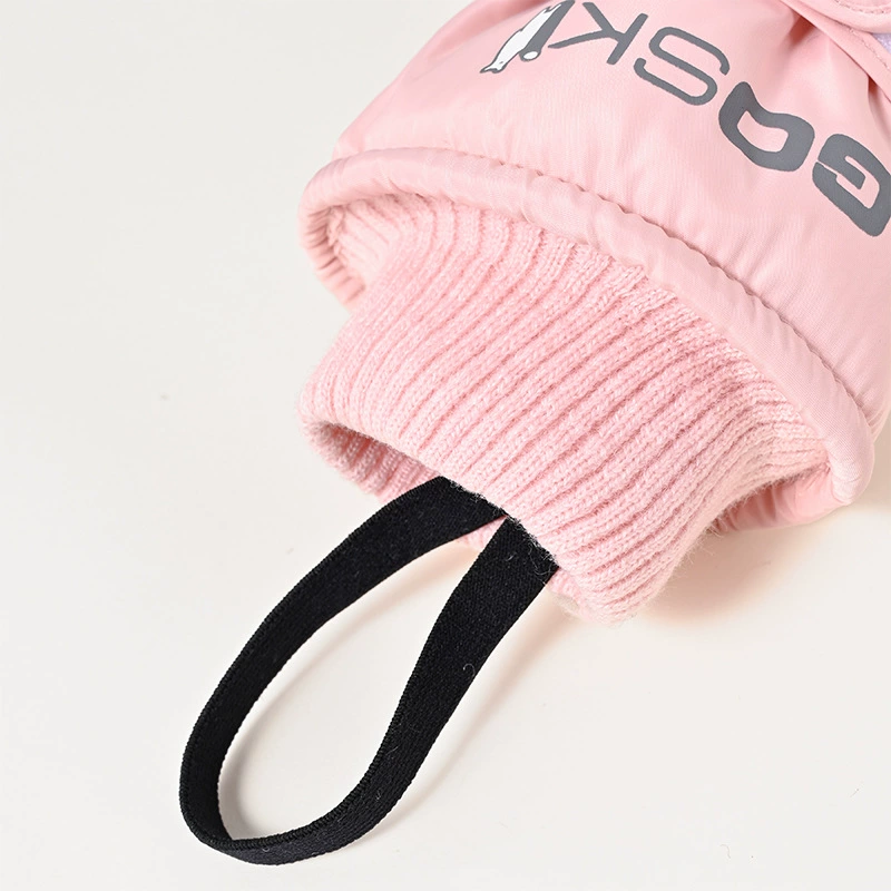 Gloves, winter ski keep warm climbing waterproof set