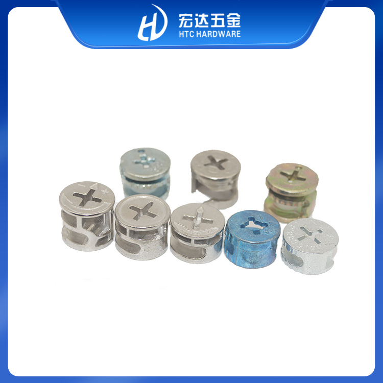 厂家直销环保三合一连接件衣橱柜紧固件偏心轮组合器三合一杆