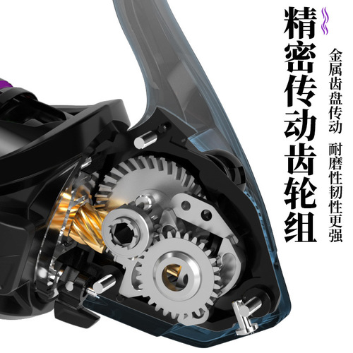 Chi-blade all-metal fishing wheel spinning wheel fishing reel fishing reel sea rod wheel anchor fishing wheel long-range casting wheel fishing wheel wholesale