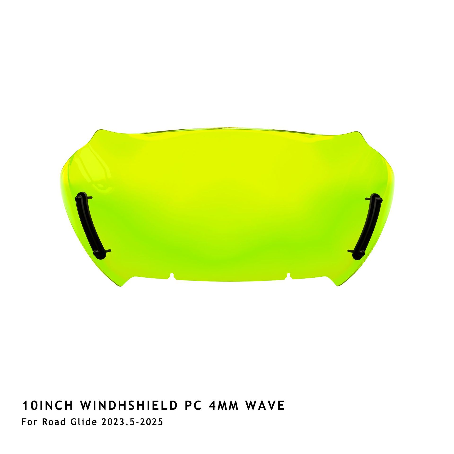 Harley 23.5-26 Road Glide 10inch Pc Material Windshield, Available in Multiple Colors