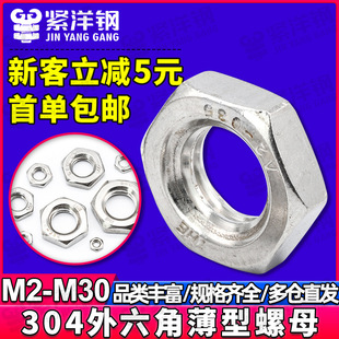 304���P䓱��A��ĸ���Ǳ������Ǳ����ݽz��ñM6/M8/DIN934