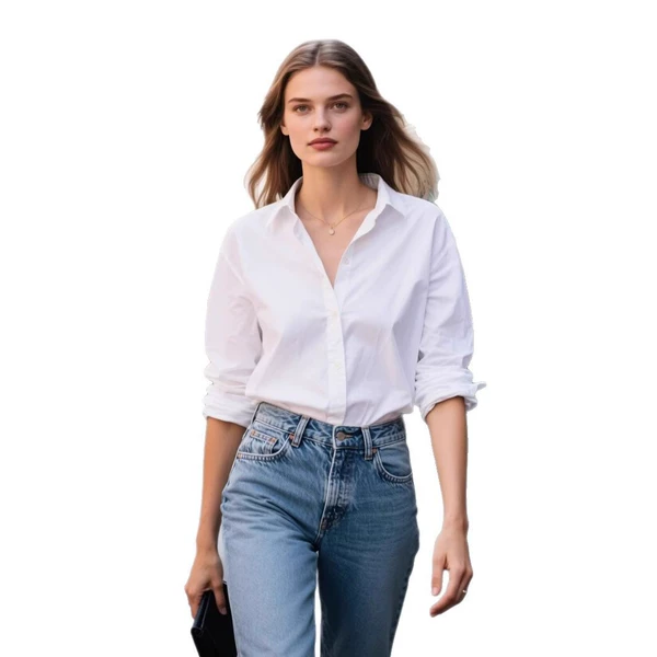 White long-sleeve