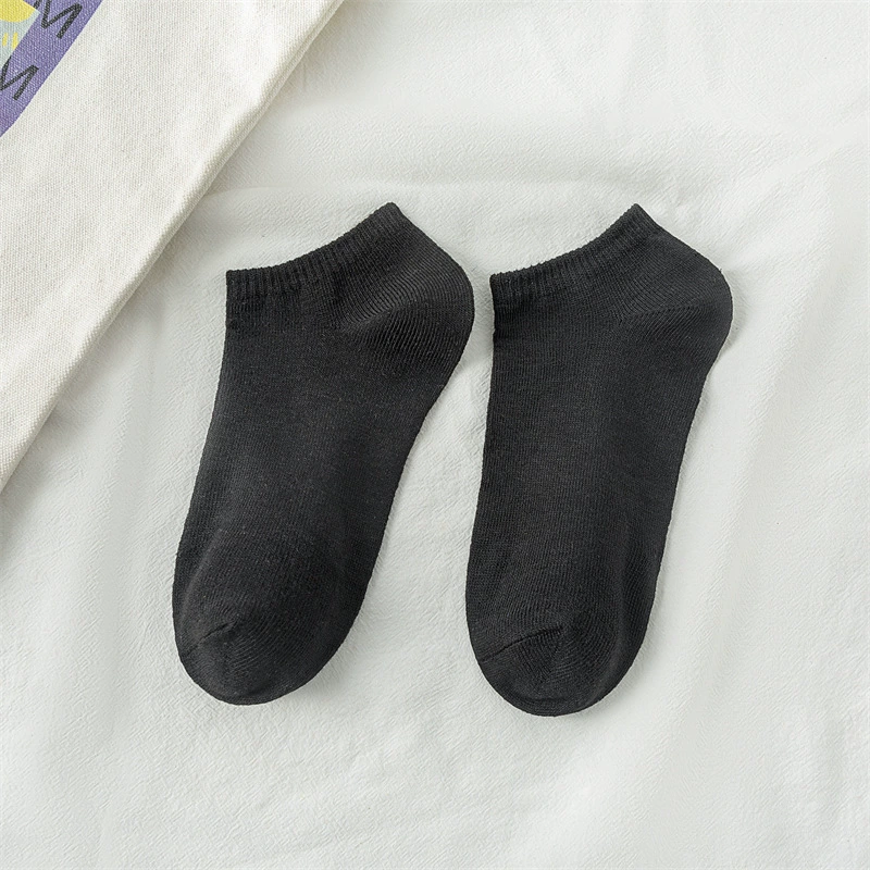 Summer thin low‑cut socks, women’s EU 35–40, assorted colors, individually packaged