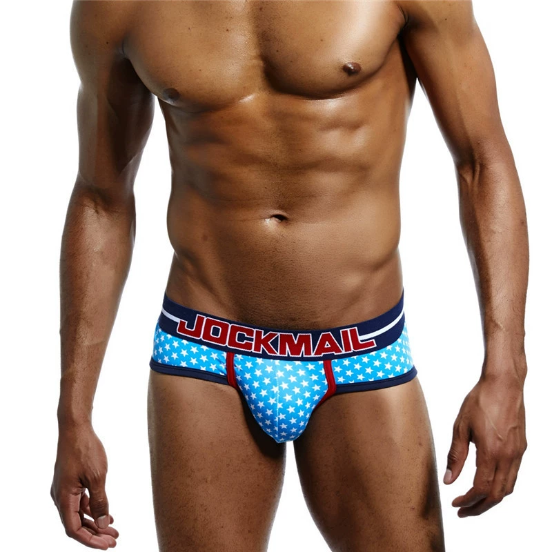 Мужские хлопковые трусы JOCKMAIL, впитывают пот и запах