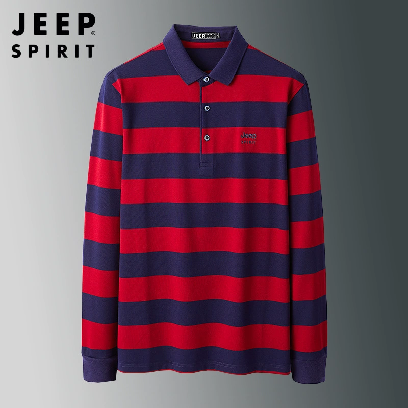 JEEP SPIRIT поло с длинным рукавом, сорочка, футболка