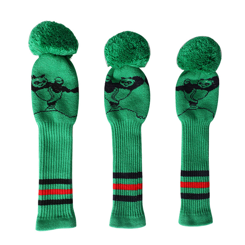 Cubierta de club de golf de punto cubierta de club de madera cubierta de tapa cubierta de club de golf Generación de soporte