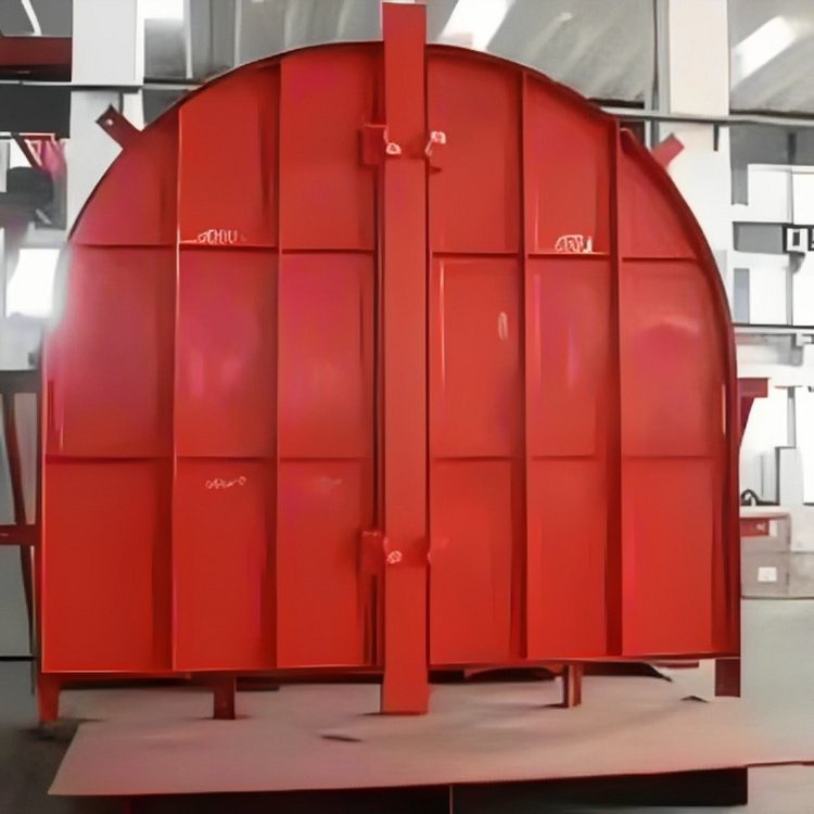 Puerta impermeable de acero resistente a las ondas de impacto, buena hermeticidad, depósito de puerta a prueba de explosión de cámara de refugio minero