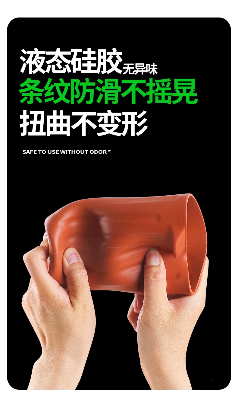 Universal Car Model Silicone Cup Holder Trash Bin In-Car Dedicated Center Console Cup Holder Car Door Umbrella Storage Bucket Modification Accessories