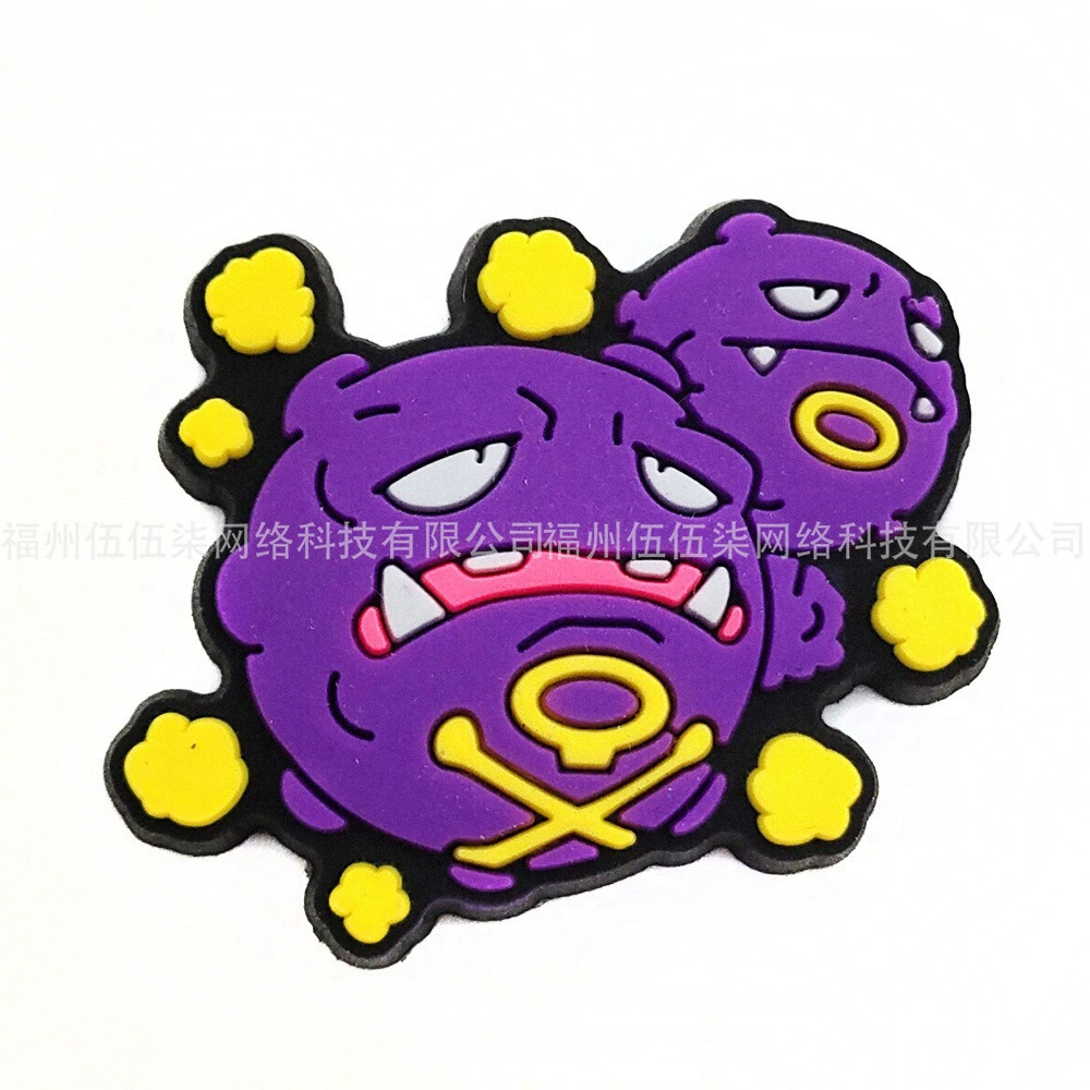 Новые тапки‑анатомические цветочные тапочки с пряжкой DIY нашивка Pokémon кросс‑бордер оптовые продажи Pokémon