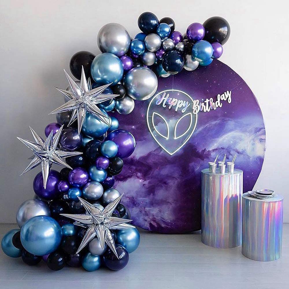 Space metal balloon