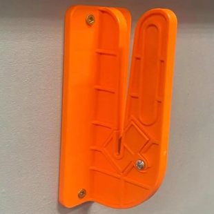 Cloth Cutter Wall-Mounted Orange Cloth Cutter Wall-Mounted Orange Rag Machine