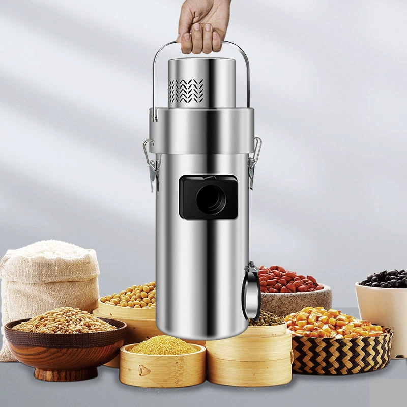 Портативный пробоотборник из нержавеющей стали для риса, пшеницы, зерна, глубинный пробоотборник для мелкого зерна, электрический пробоотборник для силоса