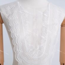 新款百搭手工DIY衣领 镂空蕾丝假领子 毛衣装饰网领百搭 领贴前领