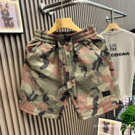 短裤男士夏季美式痞帅中青年宽松潮男生复古高街直筒运动休闲裤