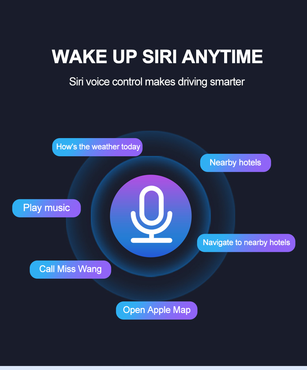 Original Car Wired-To-Wireless Carplay/Android Auto In-Car Connectivity Smart Box Two-In-One Adapter