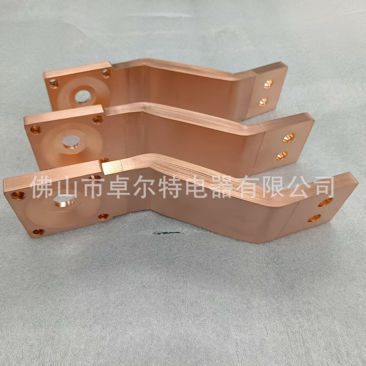 紫铜母排软连接铜箔软连接柔性叠层母排纯铜皮软连接