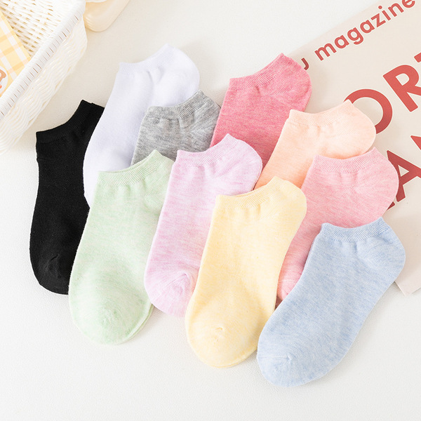 solid breathable socks