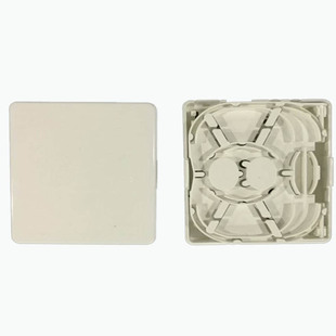 Wholesale 2-Port Plastic Terminal Box Ftth Fiber Optic Desktop Box Mini Fiber Optic Junction Box Leather Cable Pigtail Box