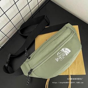 Wholesale new sports waist bag women's leisure outdoor shoulder diagonal mobile phone bag tide brand men's chest bag a generation of hair
