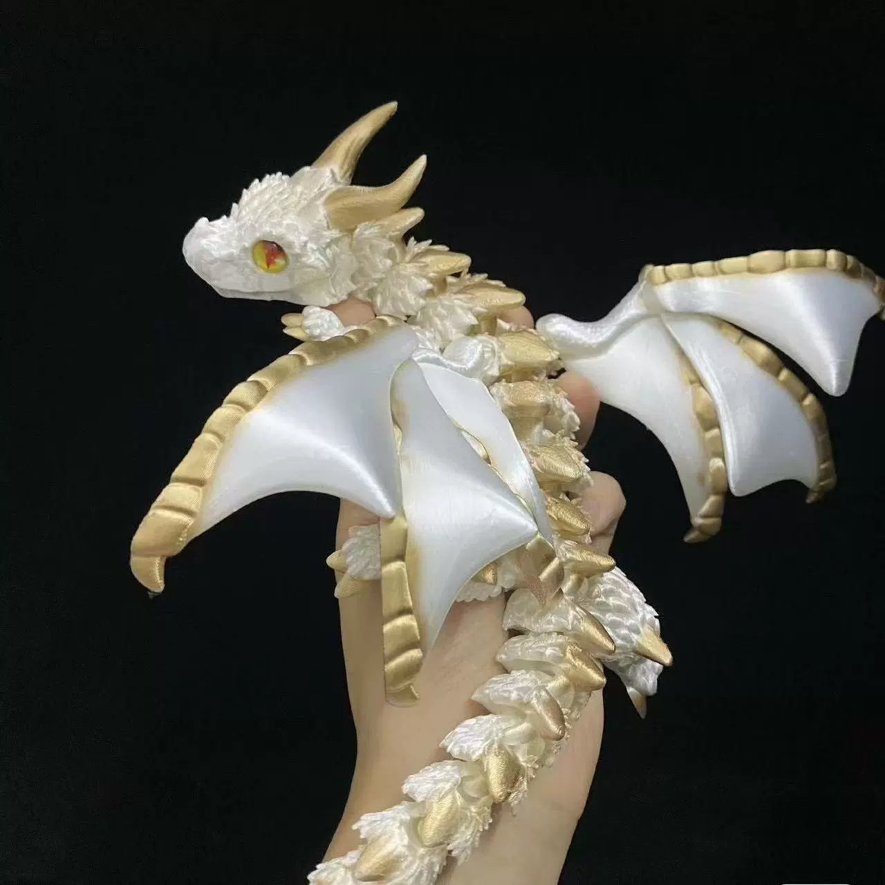 Многосуставная подвижная игрушка, 3D, градиент