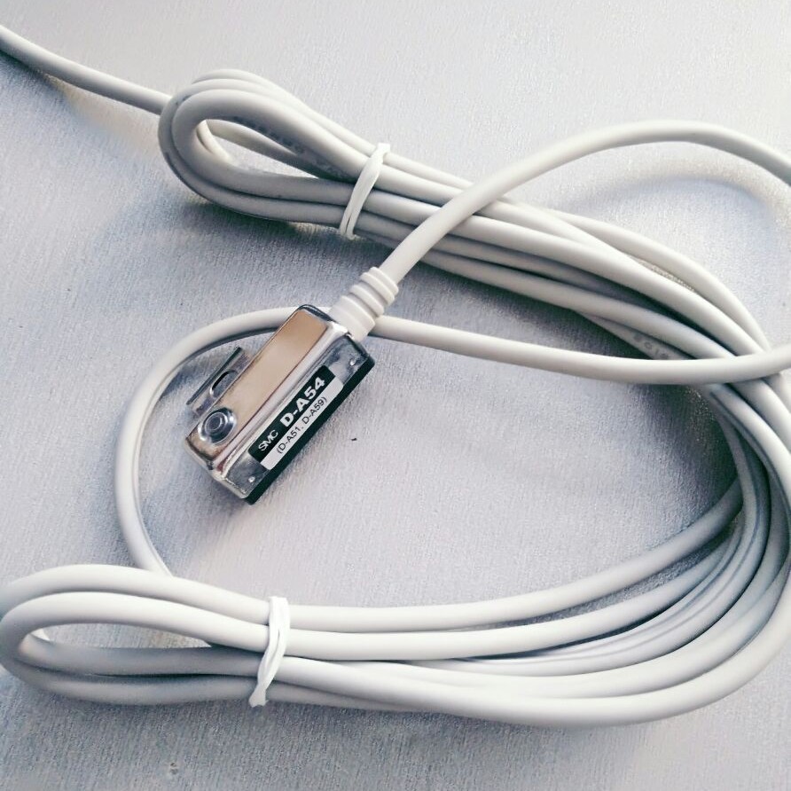 SMC气缸用磁性开关磁感应开关D-A54,带3M长线，现货实拍