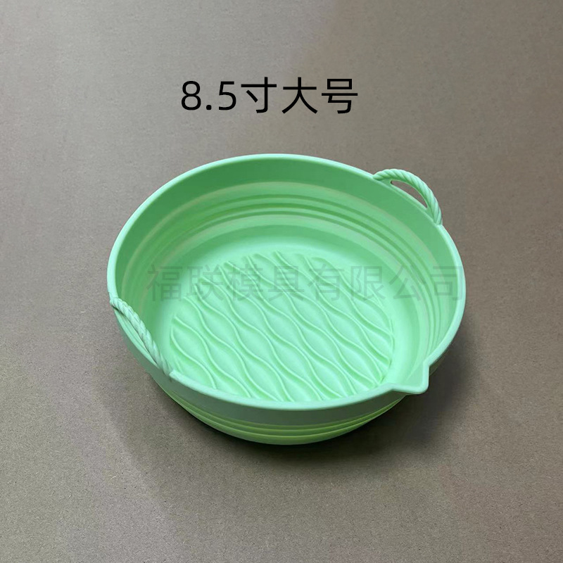 Bandeja de silicona para barbacoa Zibo, tapete para freidora de aire y parrilla, bandeja especial para drenar aceite, tapete plegable y resistente a altas temperaturas.