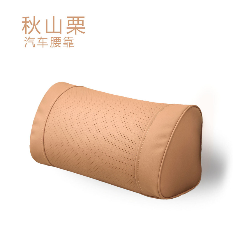 汽车头枕四季腰靠通用原厂头枕护颈枕舒适枕护腰纳帕皮车载|undefined
