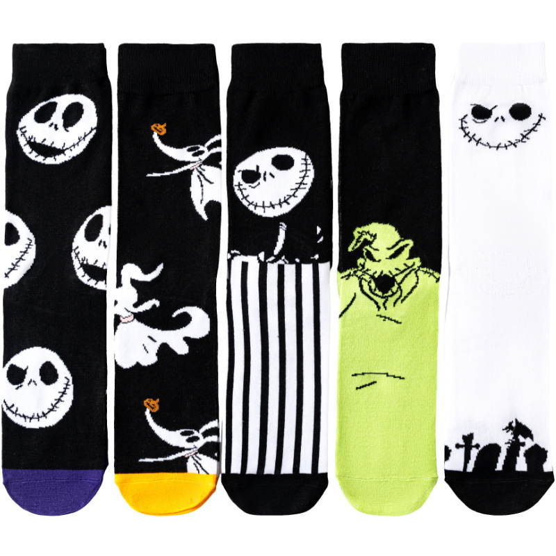 Monster Trend All-Season Men's Mid-Tube European and American Style Cotton Trendy Socks Men's Socks Halloween Women's Amazon Ins Foreign Trade Socks Monster Trend All-Season Men's Mid-Tube European and American Style Cotton Trendy Socks Men's Socks Halloween Women's Amazon Ins Foreign Trade Socks