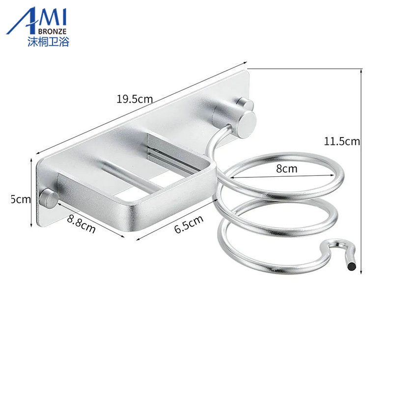 C형 큐브 실버 펀치/펀치 없음, 못 접착제 없음
