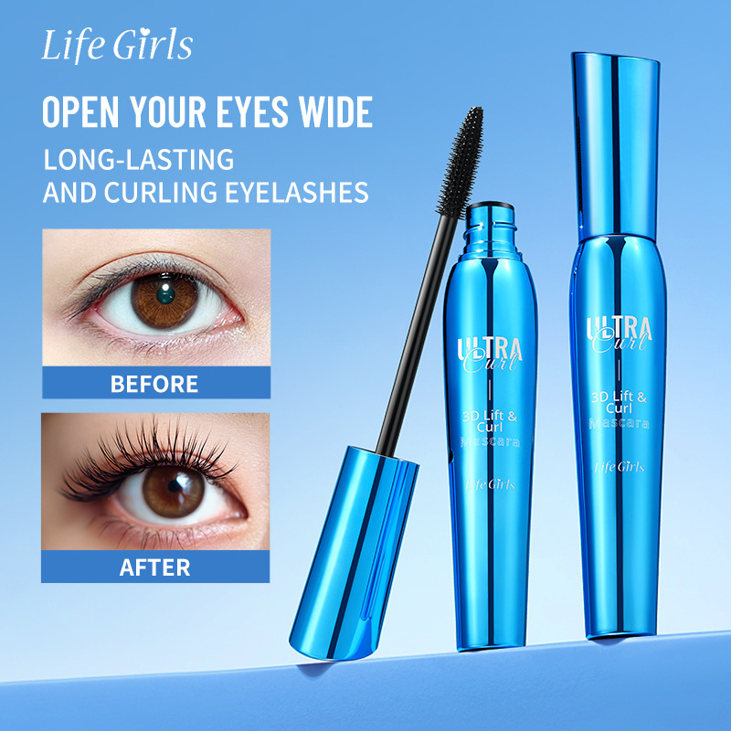 Life Girls 3D lift & CurlMascara máscara estereoscópica densa y larga curva transfronteriza explosión