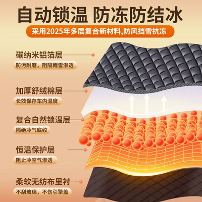 Anti-Freeze Snow Cover Car – Car snow shield