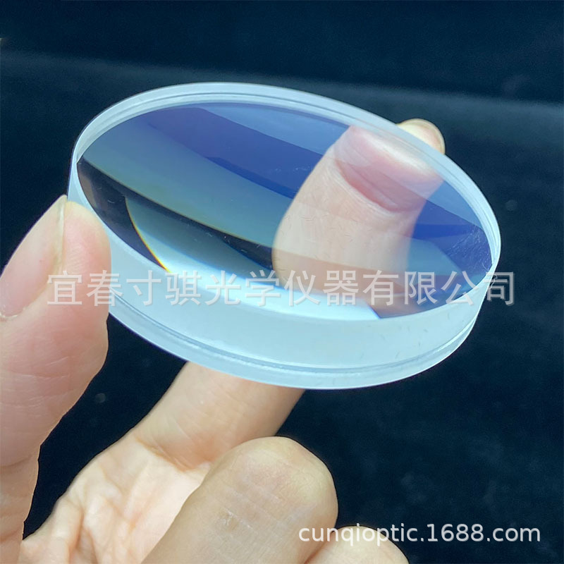 D51F189折射胶合绿膜物镜消色差透镜天文望远镜DIY配件 跨境供货