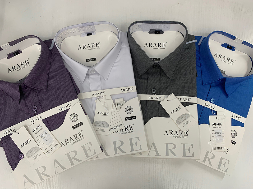 Men's Clothing Long Sleeve Cotton Shirt White Wrinkle Free Spring Business Casual Regular Fit Summer Versatile Elegant Shirt_viptrois.com