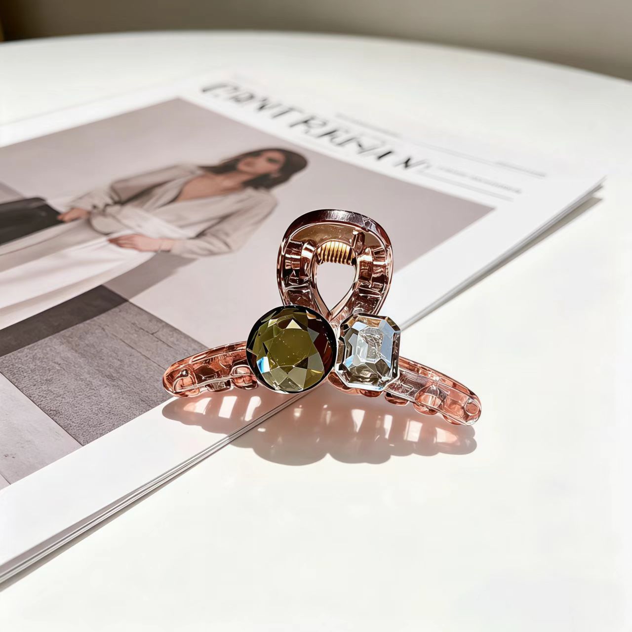 82# 라운드 다이아몬드 스퀘어 다이아몬드 [4.5cm]