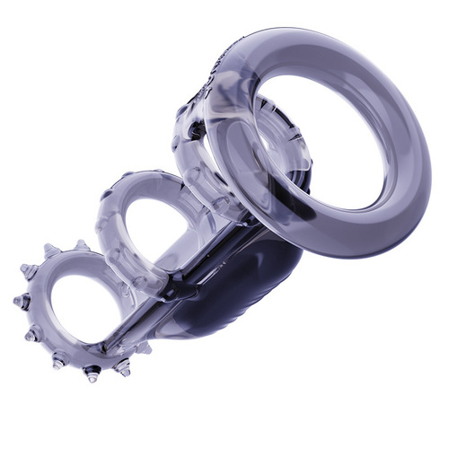 Foreskin-blocking ring couple resonance locking sperm ring wolf braces male penis condom adult products