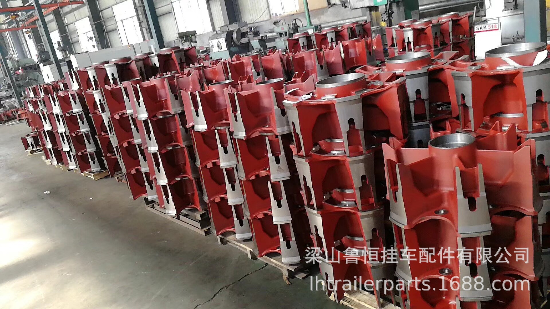 Customized Semi-Trailer Axle German Spoke Type Axle, Wholesale from Liangshan Factory