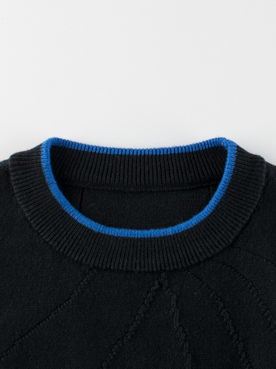 27 niños de estilo coreano ropa para niños transfronterizos otoño e invierno Bebé niños ropa tejida suéter entrega de una sola pieza