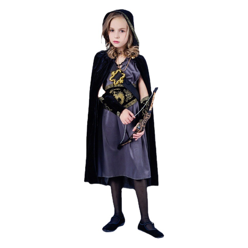 Europa y América de Halloween chica arqueros traje Cosplay Shooter juego de rol traje de fiesta