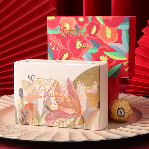 新款欧式喜糖盒结婚伴手礼创意礼盒 中式婚礼糖果个性批发礼盒HOT