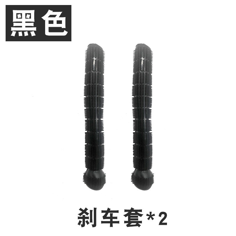 Electric Motorcycle: Motuoche Motorcycle Handle Cover - black-brake-sleeves-1-pair