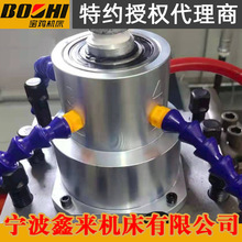 数控车床四工位刀架出水分水器暴力钻U钻内冷中心出水冷却水管