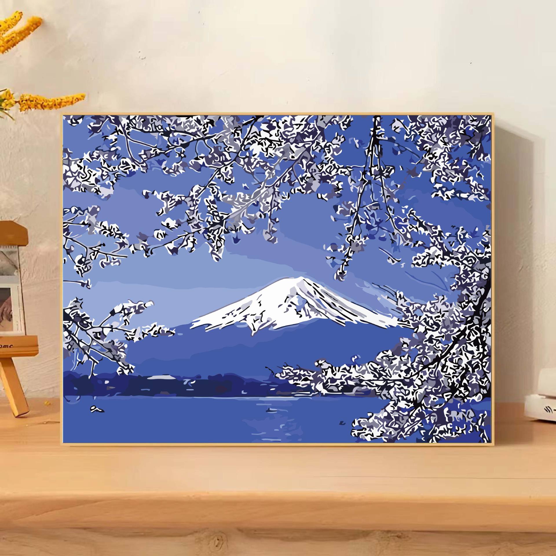 Pintura al óleo digital hecha a mano diy relleno sala de estar decoración de pintura colgante arte relleno pintura al óleo al por mayor