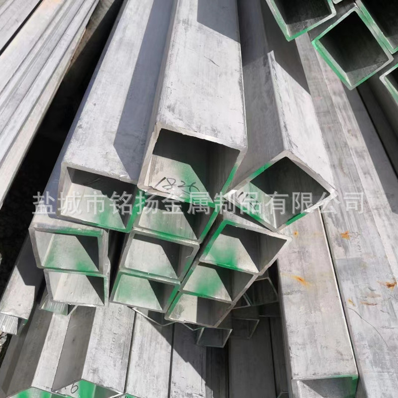 盐城厂家供应不锈钢方通工业TP304不锈钢厚薄壁方管