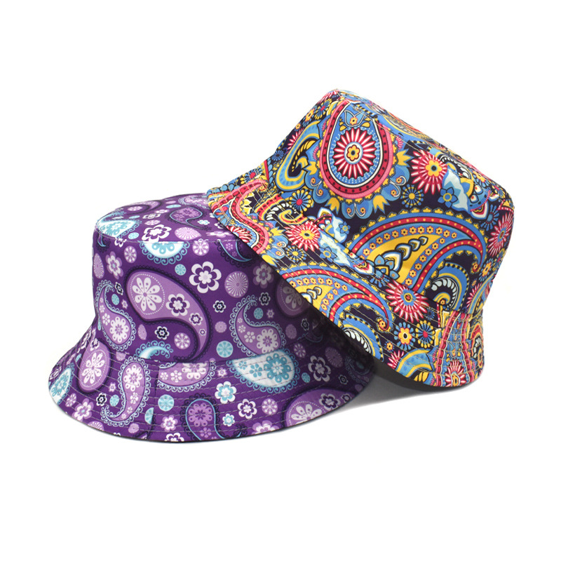 Unisex Basic Printing Wide Eaves Bucket Hat display picture 2