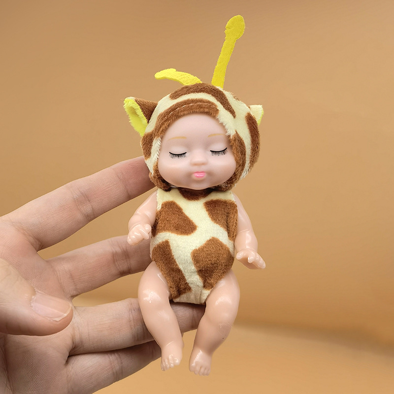 Caricatura encantadora muñeca de sueño bebé pacificador muñeca tela muñeca de peluche acompañante juguetes regalos para niños