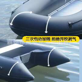 多气室充气橡皮艇 城市内涝街巷狭窄通行救援艇
