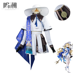 Mingchao ファビィ cos 服隠し海修道院司祭五つ星共鳴者アニメゲームコスプレ衣装 cos 服