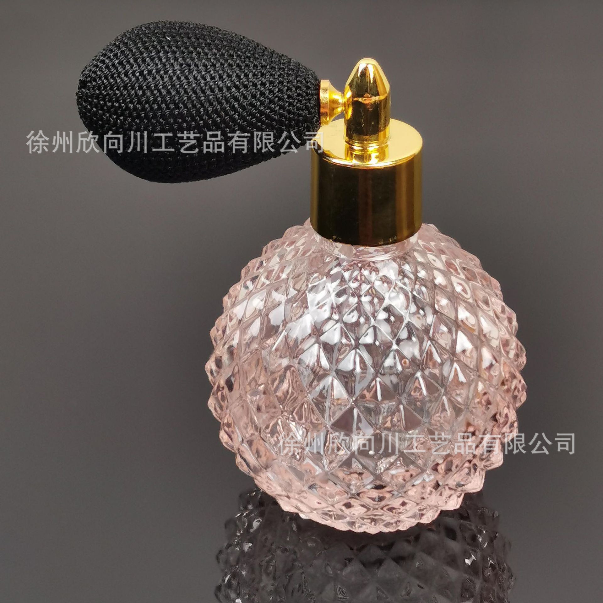 Bolsa de aire botella de spray de perfume 100mL prensa sub-botella piña aromaterapia botella de vidrio de alto grado volátil boquilla de peluquería