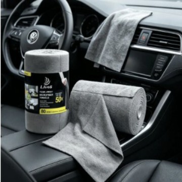 Kitchen hand-tearable towel, thickened, water-absorbent, oil-absorbent, special dishwashing cloth, household towel, lazy hand-tearable cloth