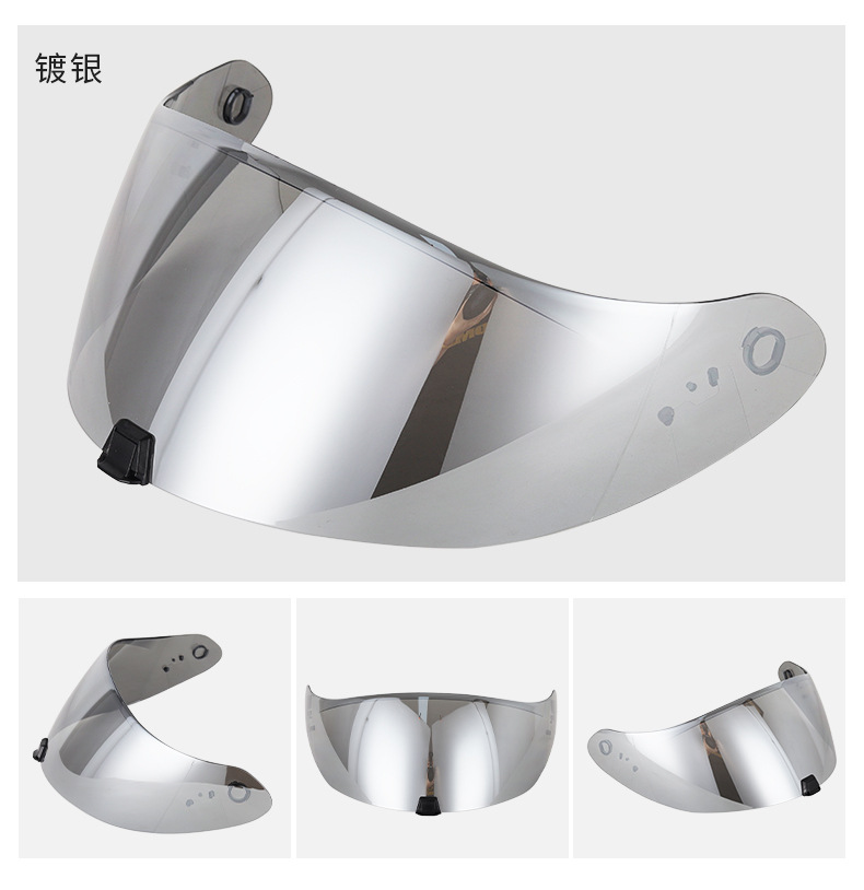 Motorcycle Helmet R420 Lens Compatible with Exo-R420 Helmet Lens, Windproof and Sunproof Helmet Accessories